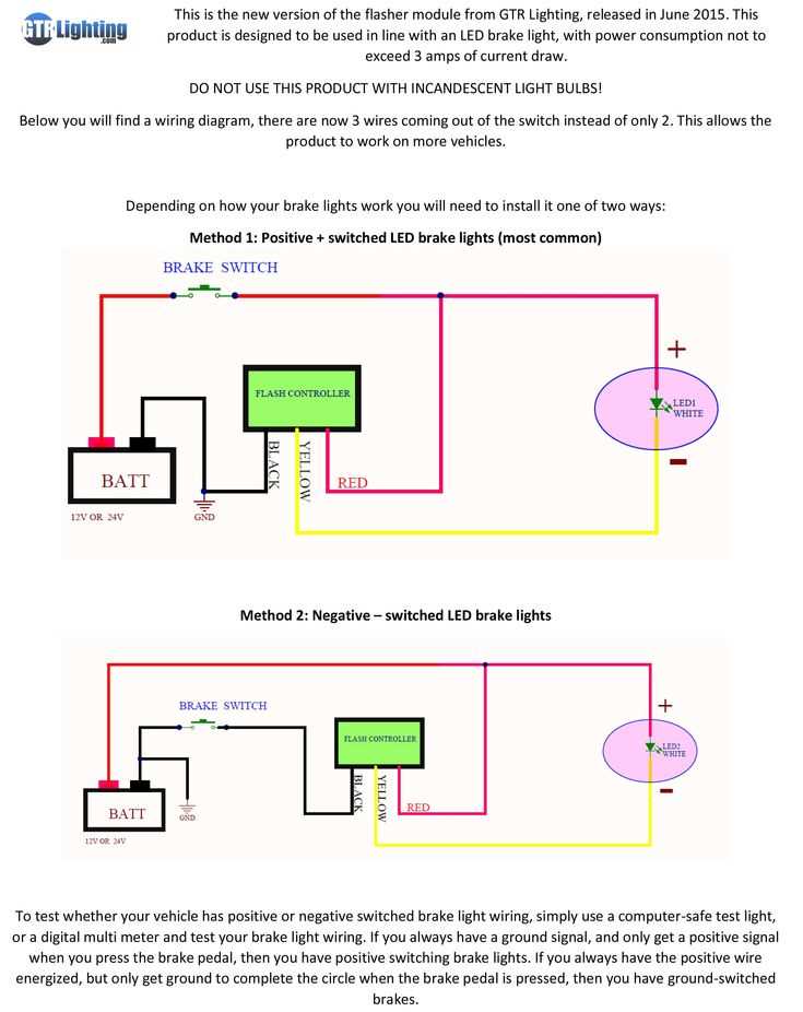 brake light schematic diagram