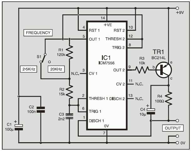 fly zapper circuit diagram