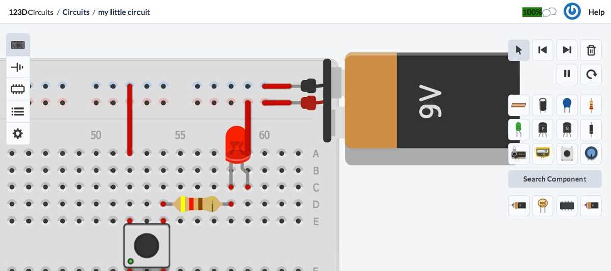 breadboard circuit diagram maker