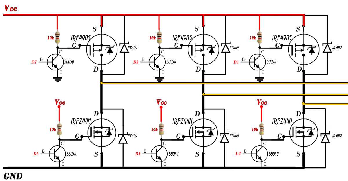brushless motor circuit diagram