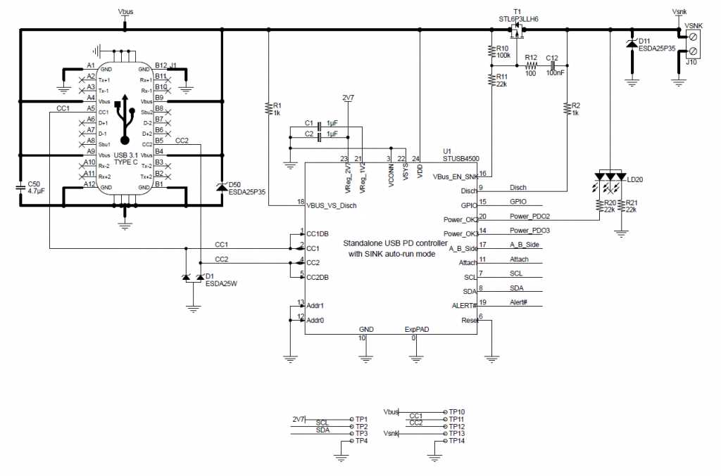 usb c schematic diagram usb c schematic diagram