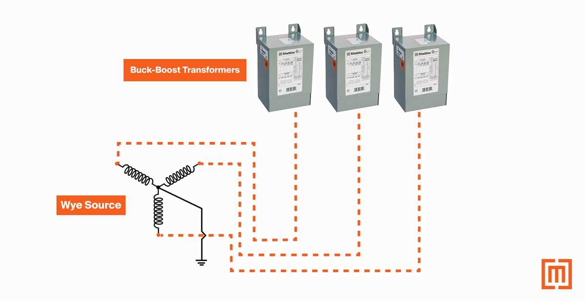 buck boost transformer wiring diagram