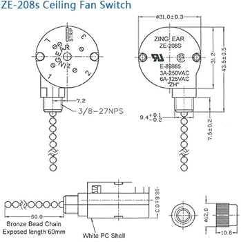 harbor breeze fan wiring diagram