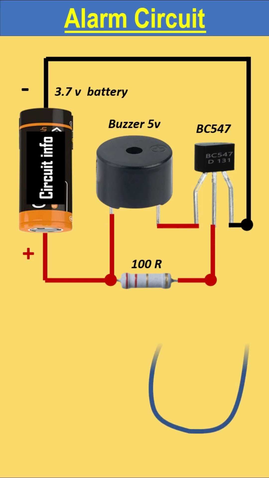 buzzer in circuit diagram