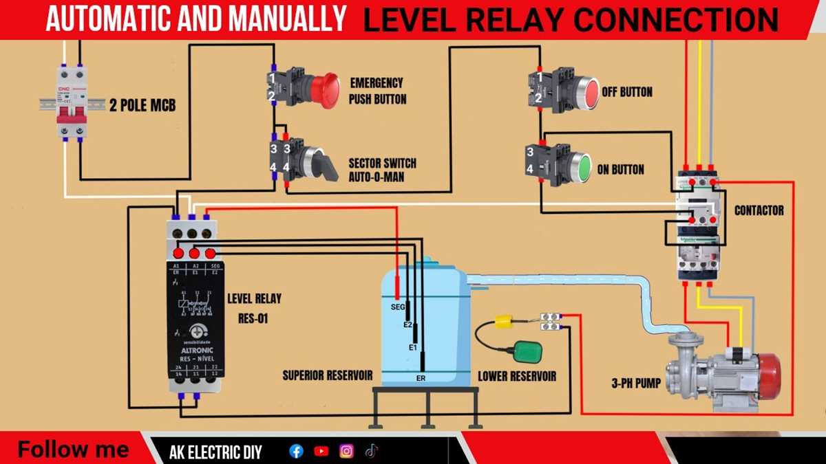 automotive relay schematic diagram