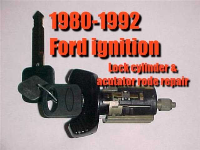 1988 ford f150 ignition switch wiring diagram