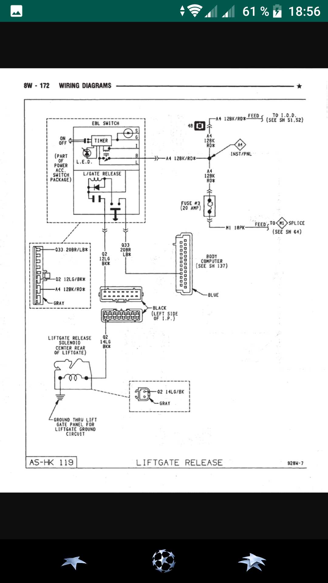 2008 chrysler town and country wiring diagram