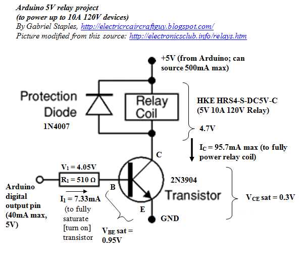 120v relay wiring diagram