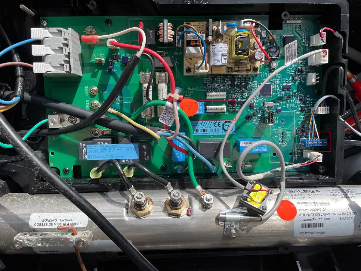 caldera spa wiring diagram