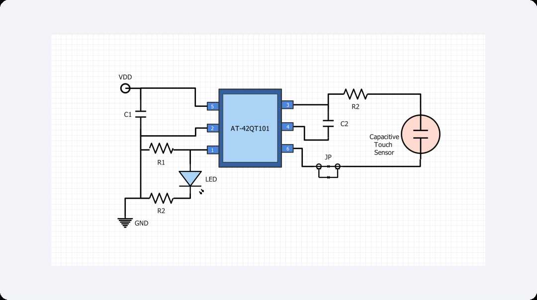 capacitive proximity sensor circuit diagram