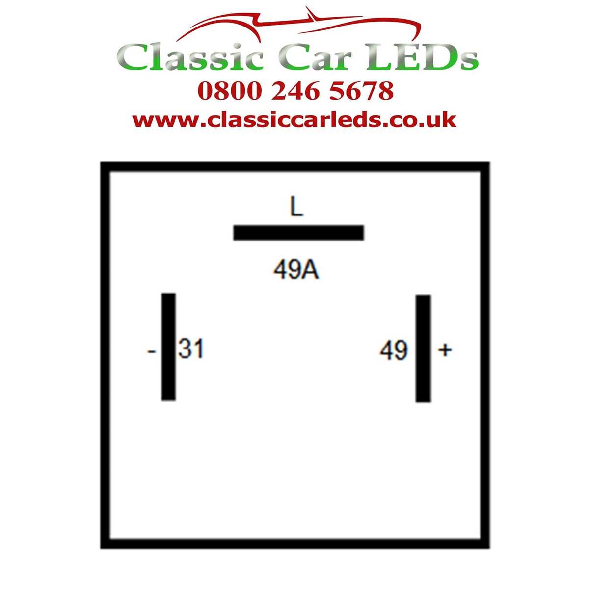 car flasher relay circuit diagram