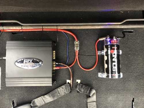 car stereo capacitor wiring diagram