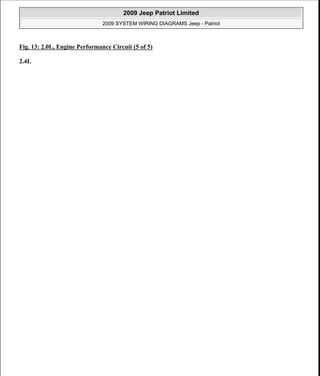 2007 jeep patriot headlight wiring diagram
