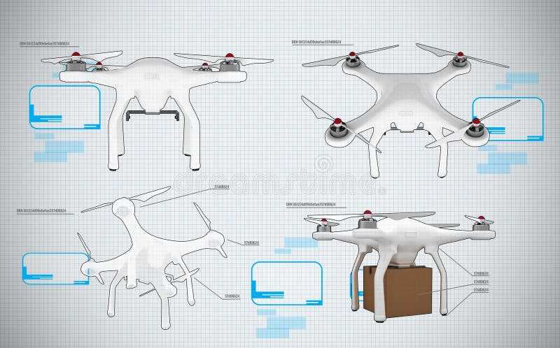 drone helicopter schematic diagram