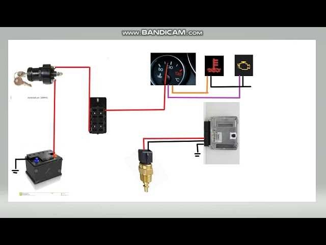 2 wire temp sensor coolant temperature sensor wiring diagram
