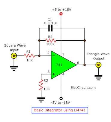 741 circuit diagram