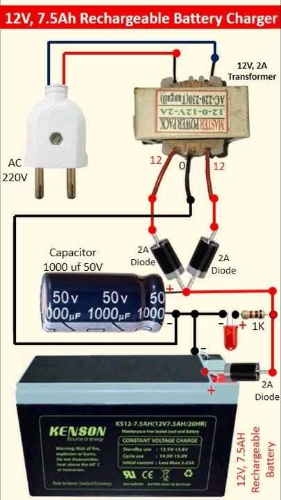 schematic diagram 12v battery charger schematic diagram 12v battery charger