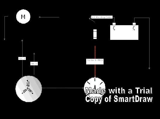 chevy one wire alternator wiring diagram