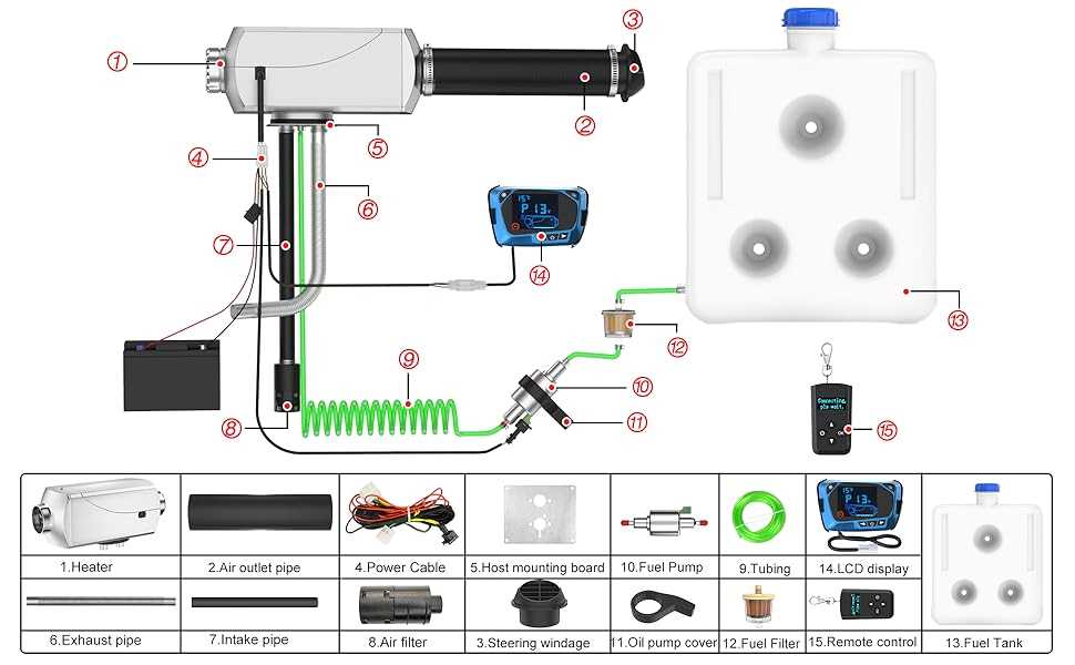 chinese diesel heater wiring diagram