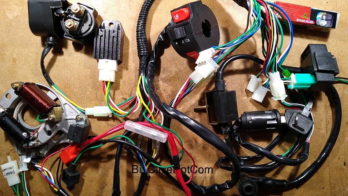 chinese dirt bike wiring diagram