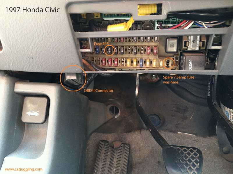 1997 honda civic ecu wiring diagram