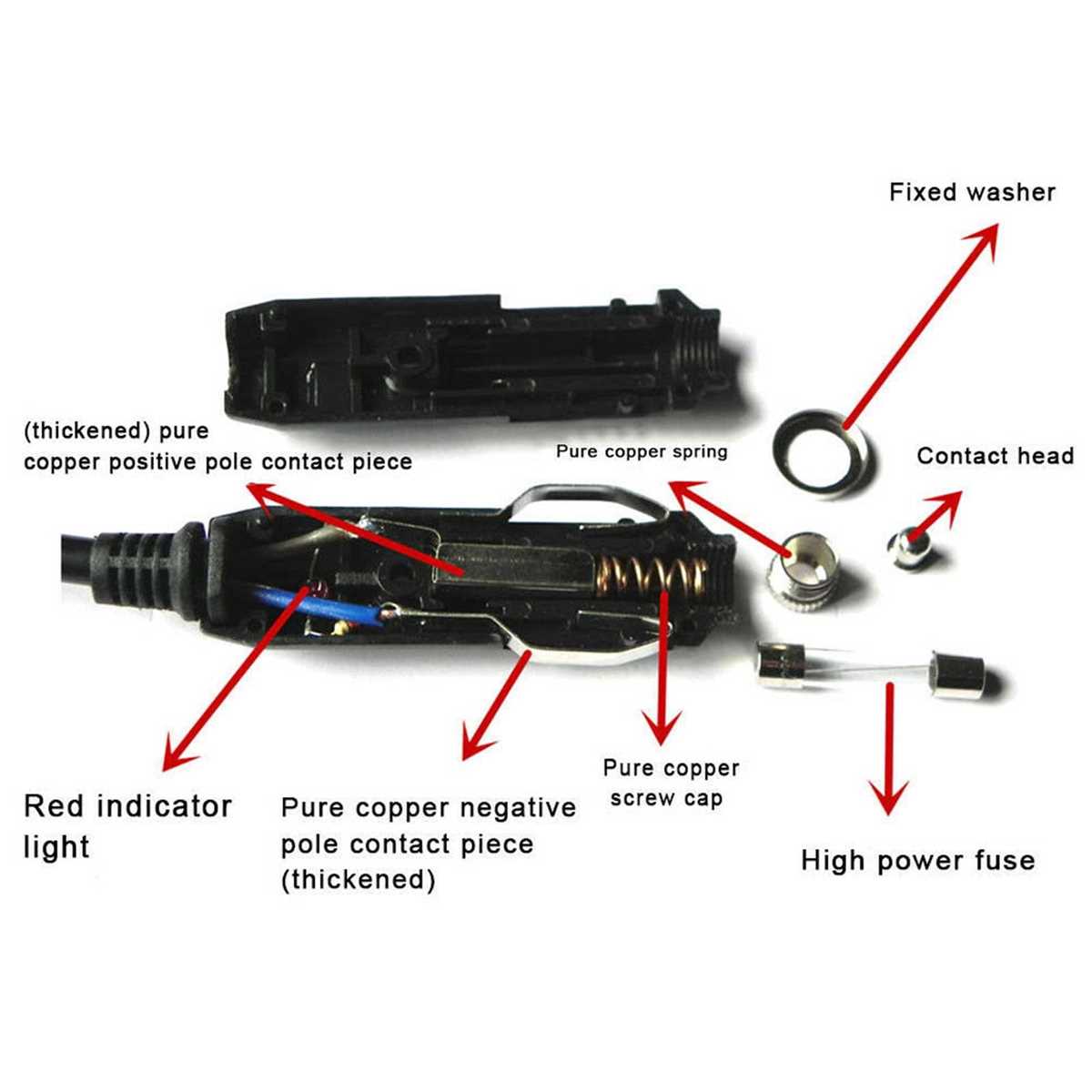 cigarette lighter wiring diagram