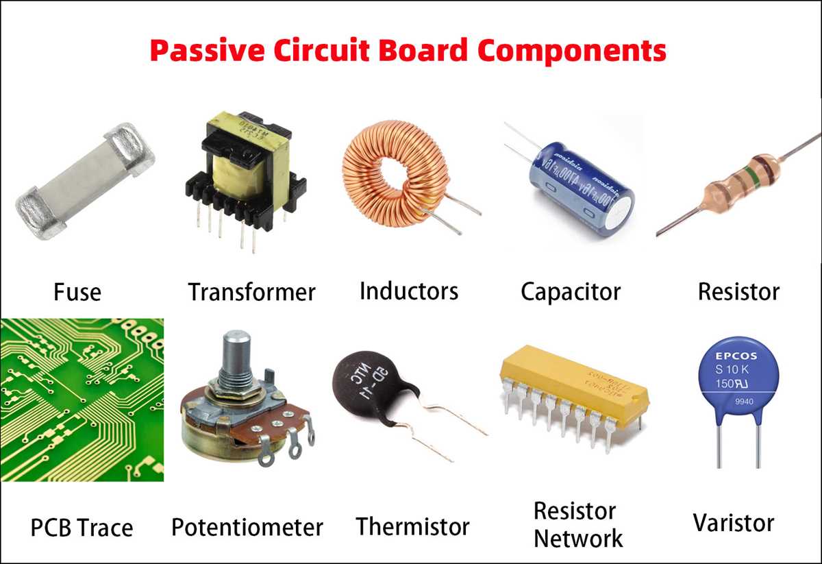 circuit board parts diagram