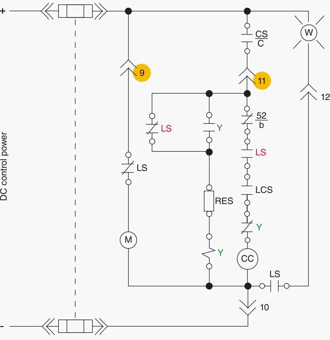 circuit breaker diagram
