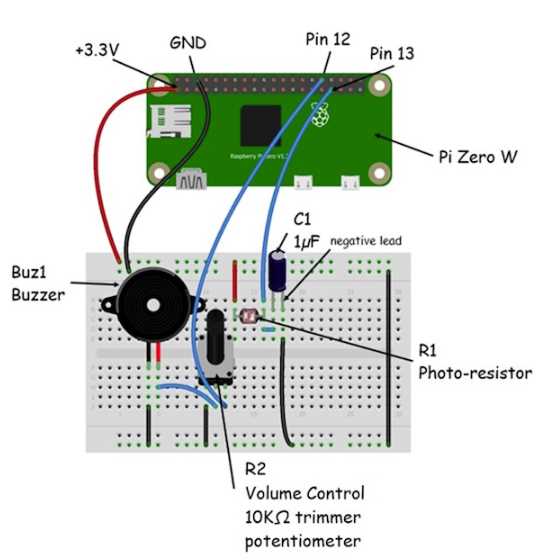 circuit diagram maker raspberry pi