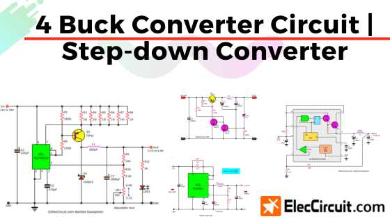 circuit diagram of a buck converter
