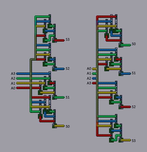 circuit diagram of calculator using logic gates
