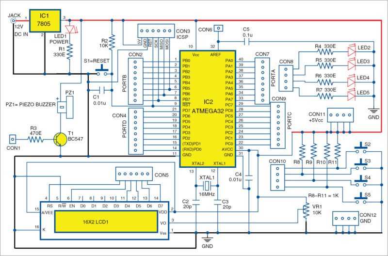 circuit diagram software arduino