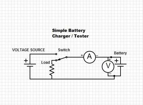 battery capacity tester circuit diagram battery capacity tester circuit diagram