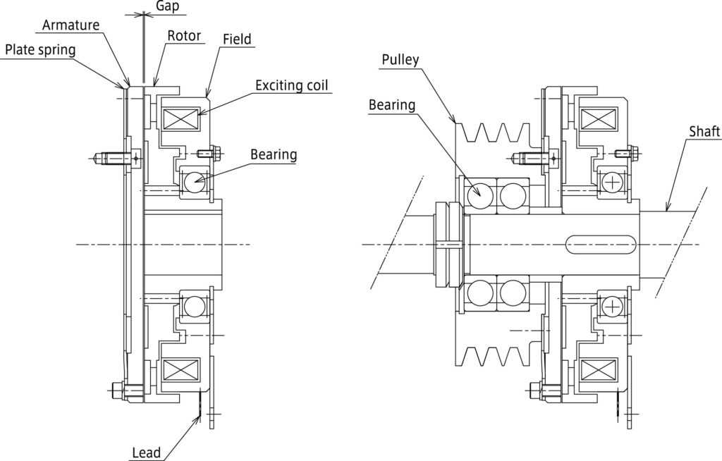 clutch schematic diagram