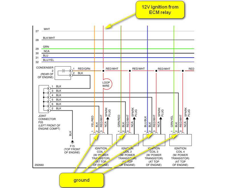 coil wiring 3 wire ignition coil diagram