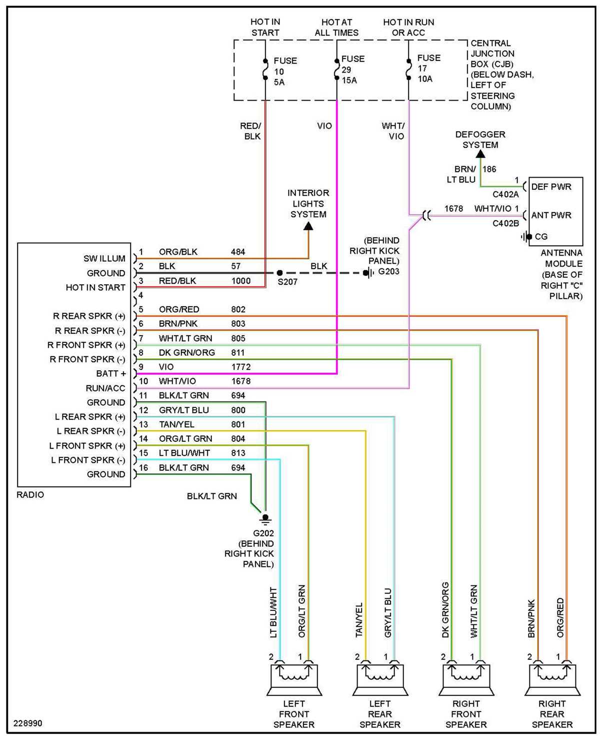 color code mercury 14 pin wiring harness diagram