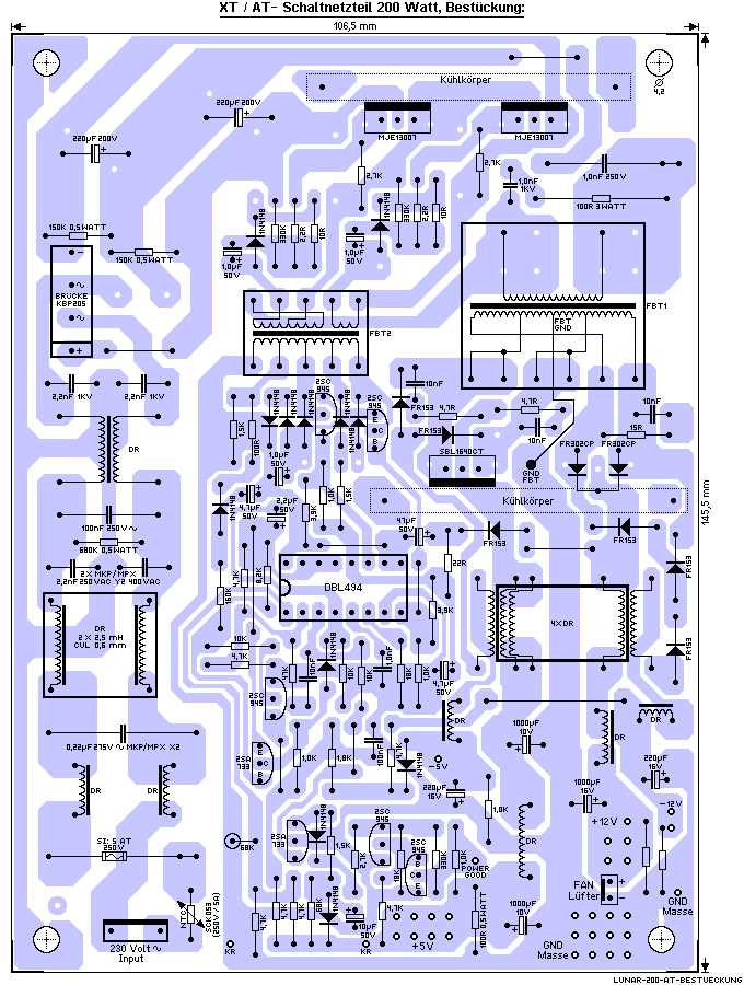 computer psu schematic diagram computer psu schematic diagram
