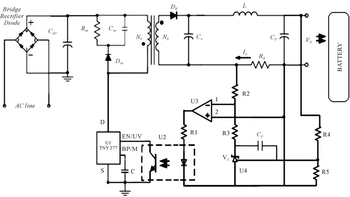 constant voltage charging circuit diagram