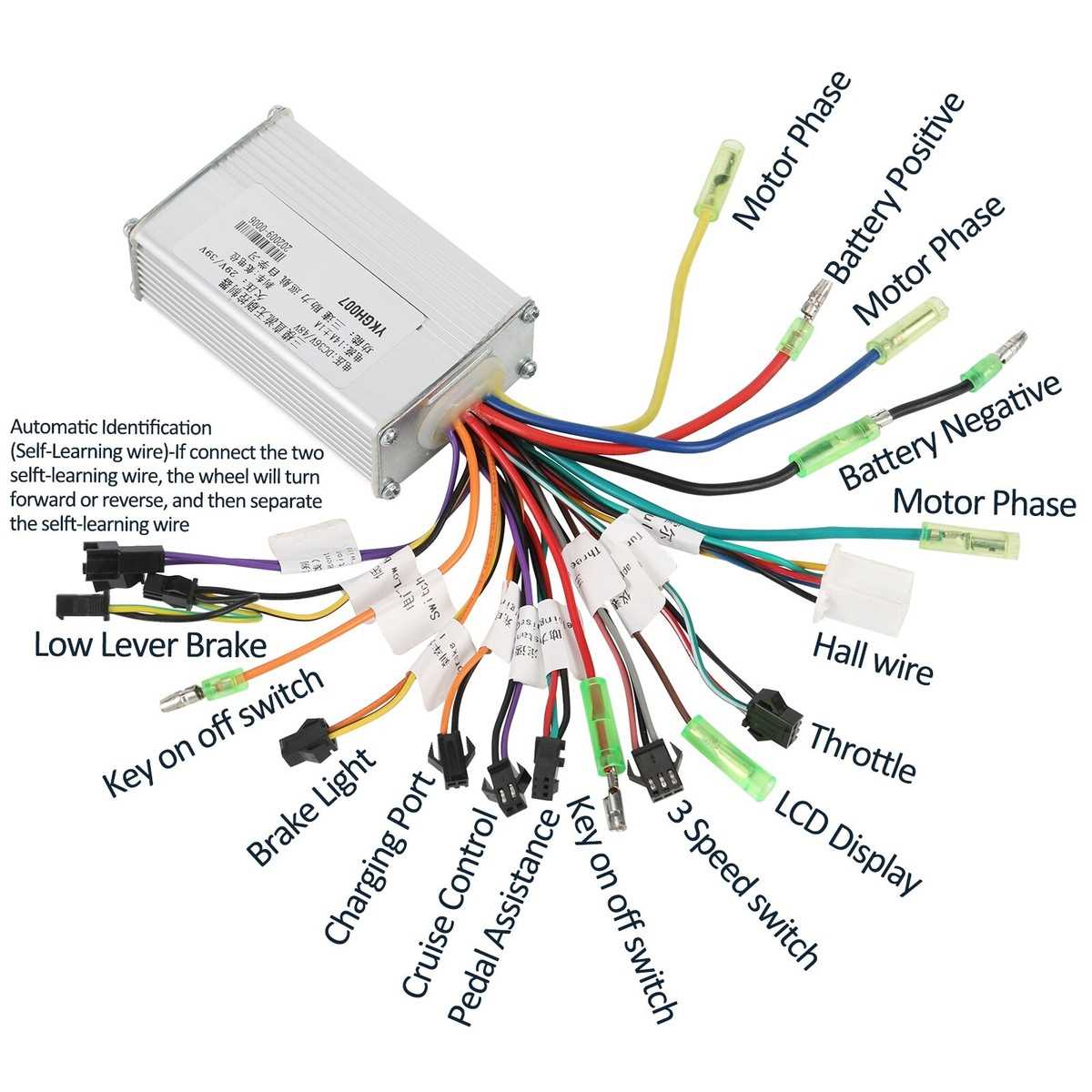 controller wiring 48 volt electric scooter wiring diagram