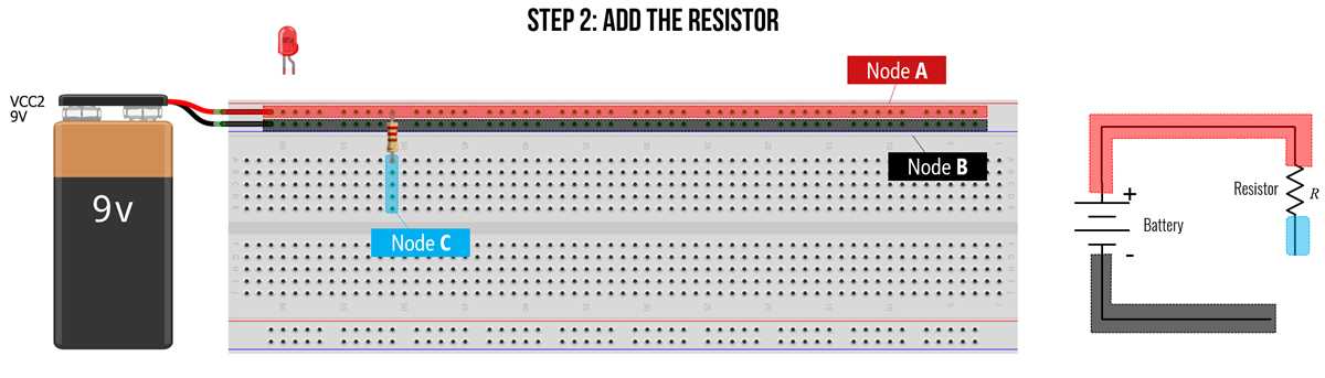 convert circuit diagram to breadboard