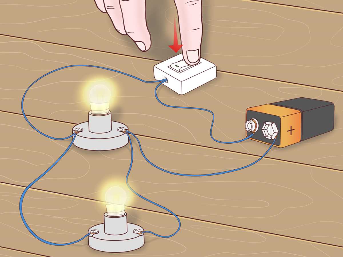 parallel circuit diagram light bulb