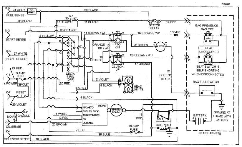john deere lt155 electrical wiring diagram