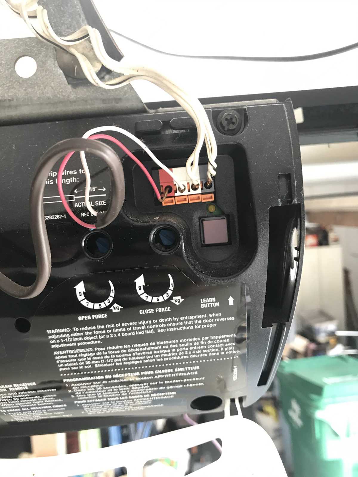 craftsman garage door opener wiring diagram