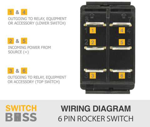 carling switch wiring diagram 6 pin