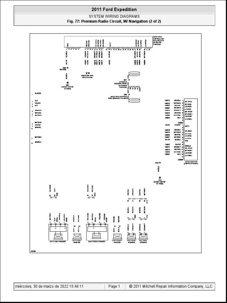 1998 ford expedition radio wiring diagram