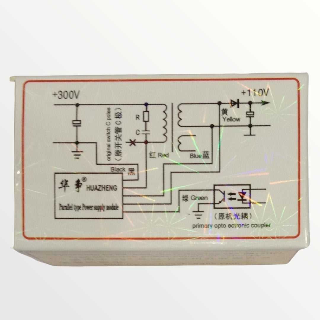 crt tv power supply circuit diagram