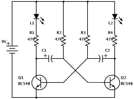 draw a schematic diagram of a circuit