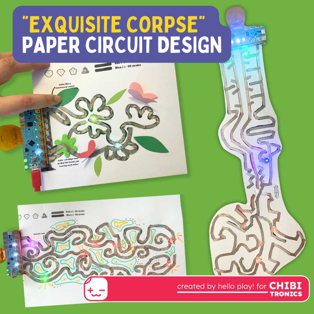 paper circuit schematic diagram