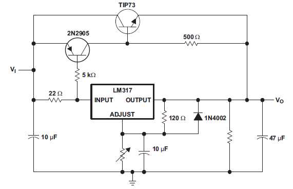 current regulator circuit diagram