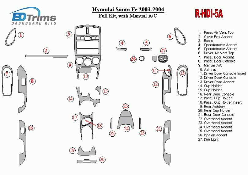 2004 hyundai santa fe wiring diagram